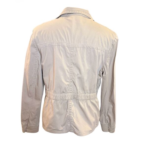 Charter Club Utility Jacket Sz. PL Khaki/Tan Unlined Lightweight - Picture 9 of 10